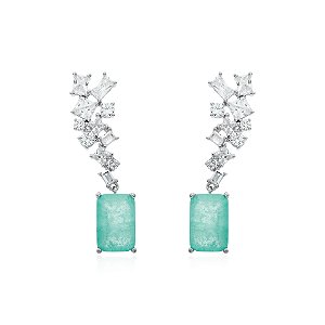 Brinco cristal e colombiana