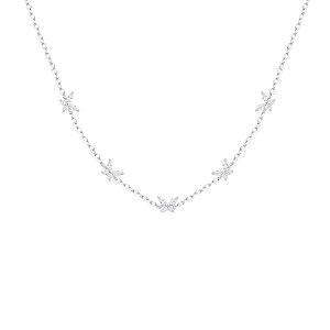Colar de borboletas na prata 925