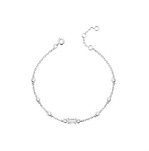 Pulseira retângulo cristal