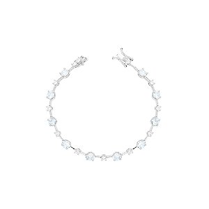 Pulseira fio faca pontos de luz aqua