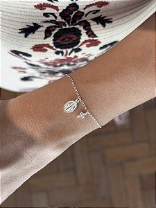 Pulseira Nossa Senhora Das Graças em prata 925