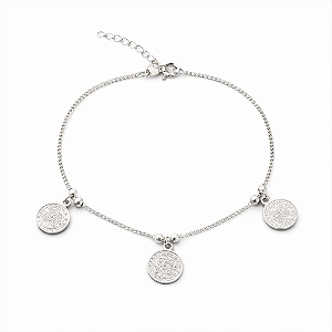 Pulseira São Bento em prata 925