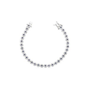 Pulseira riviera redonda tanzanita
