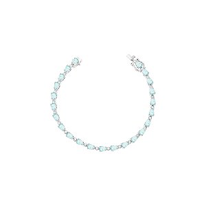 Pulseira riviera gota com ponto de luz colombiana