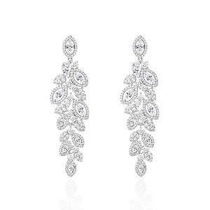 Brinco de navetes cristal