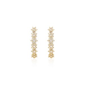 Brinco earhook seis flores