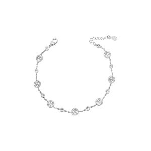 Pulseira redonda cristal