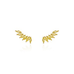 Brinco eracuff seis navete citrino