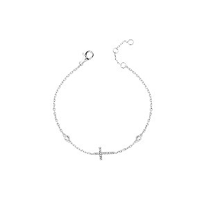 Pulseira de cruz