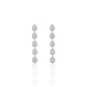 Brinco longo gota colombiana