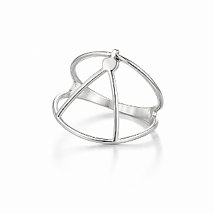 Anel Nossa Senhora Aparecida na prata 925 ( escolha o tamanho )