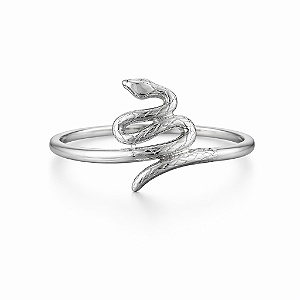 Anel de cobra na prata 925 ( escolha o tamanho )