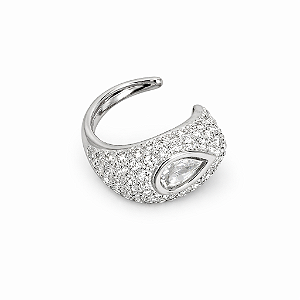 Piercing fake gota cravejado