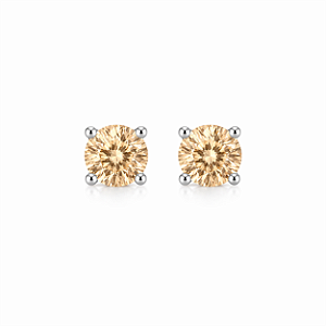 Brinco de ponto de luz 5mm champagne