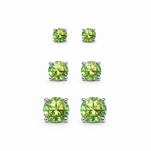 Trio de ponto de luz apple green