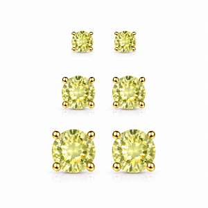 Trio de ponto de luz yellow fancy