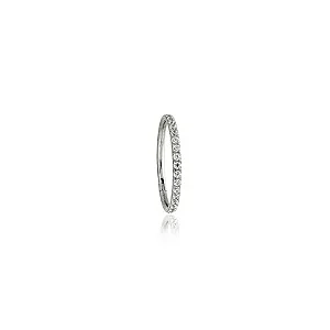 Piercing argola cravejada