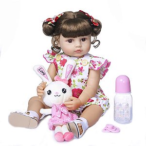 Boneca Bebe Reborn Menina Fofinha - Bebes Reborn e Brinquedos