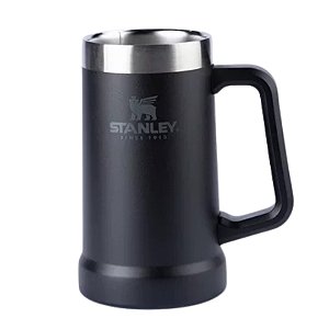 Caneca Térmica de Cerveja Stanley Matte Black | 709ML