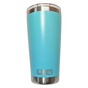 Copo Térmico Life Verde Com Tampa | 591ML