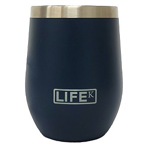 Copo Térmico Life Indigo Com Tampa | 354ML