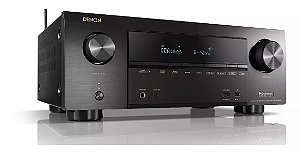 Denon AVR-X2500H Receiver Ultra HD de 7.2 canais 4K