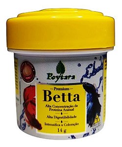 Ração Para Bettas Poytara 14 G