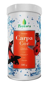 Ração Poytara Carpa Cor 300 Gramas Peixes Ornamentais