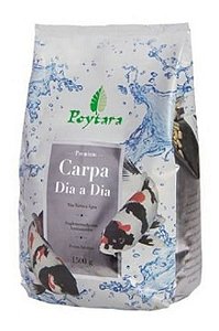 Ração Poytara Carpa Dia A Dia 1,5kg Lagos Koi Kinguios