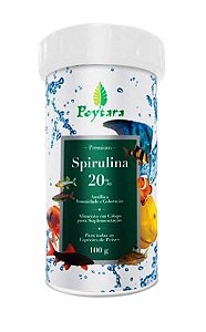 Ração Poytara Tropicais Spirulina 100 Gramas