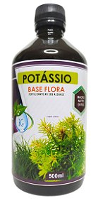 Fertilizante Potássio P/aquários 500 Ml Base Flora