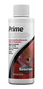 Seachem Prime 100ml - Remove Amônia, Cloro E Metais Pesados