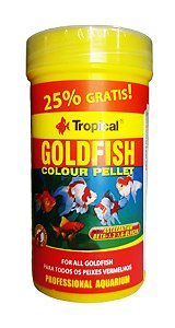 Ração Tropical Kinguios Goldfish Colour 45 Gramas