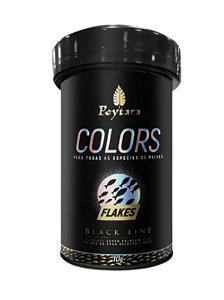 Raçãoo Poytara Colors Flakes 10 gramas Black Line