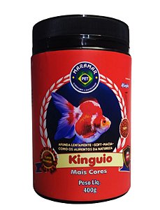 Ração Kinguio Soft Mais Cores 400 Gramas (Bits 3 mm)