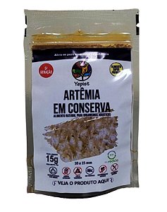 Yepist  Artêmia em Conserva P/Peixes 15 Gramas