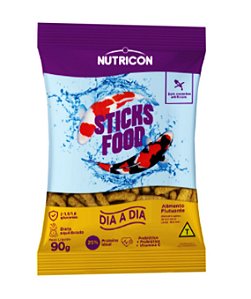 Ração P/Carpas Nutricon Sticks Food Dia a Dia 90 gramas
