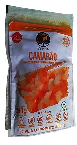 Yepist Camarão em Conserva 200 Gramas Alimento Natural