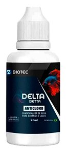 Delta Betta Condicionador de Água 20 ml Anticloro Água Doce