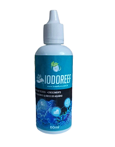 Iodo Reef Suplemento Iodine Aquário Marinhos 60ml Base Flora