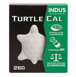 Turtle Cal 26 g Suplemento De Cálcio Tartaruga Induspharma