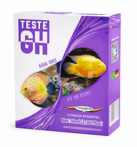 Teste de Dureza Total GH Induspharma 120 Testes Água Doce