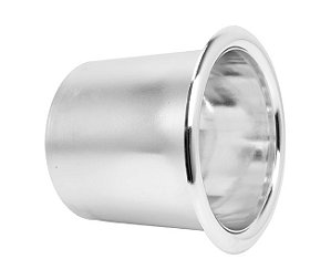 AERO-DUTO 4" PARA CAIXA 100mm METALIZADO