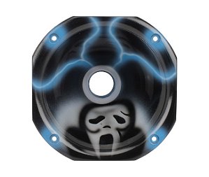 CORNETA LC 500 FLANGE - GRAF. PÂNICO - (AZUL/PRETO)