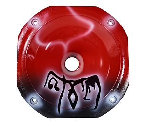 CORNETA LC 14.50 GRAFITADA - TRIBAL (VERMELHO/PRETO)