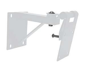 SUPORTE PARA CAIXA ACÚSTICA BI-ARTICULADO (BRANCO)