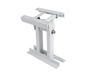 SUPORTE HASTE BRANCO DUPLA 170 MM.