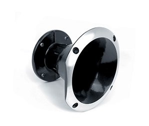 CORNETA ALUMÍNIO 14.50 PRETA E POLIDA