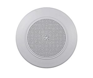 ARANDELA 6" REDONDA C/ AF COAXIAL PRETO