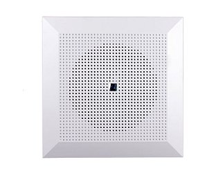 ARANDELA 6" QUADRADA C/ AF FULL RANGE PRETO